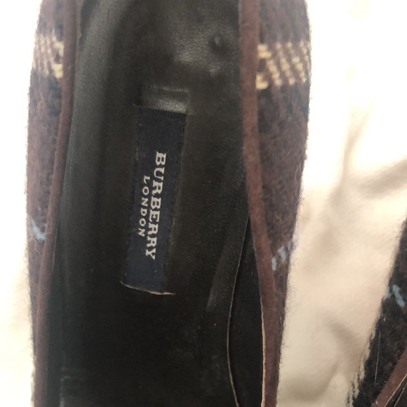 Burberry wool tweed women’s high heels - Picture 2 of 3
